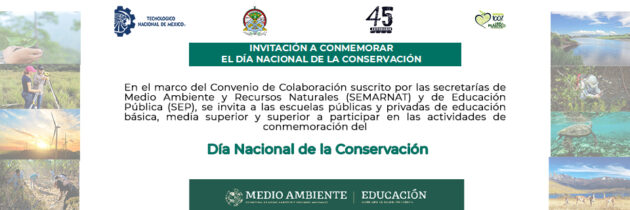 Convocatoria Día Nacional de la Conservación